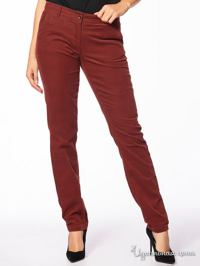Брюки S.Oliver, цвет терракотовый
