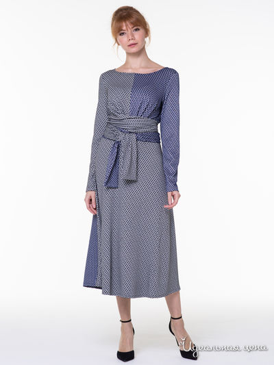 Платье Adzhedo, цвет синий, черный