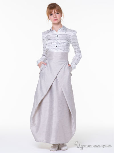 Юбка Adzhedo, цвет бежевый