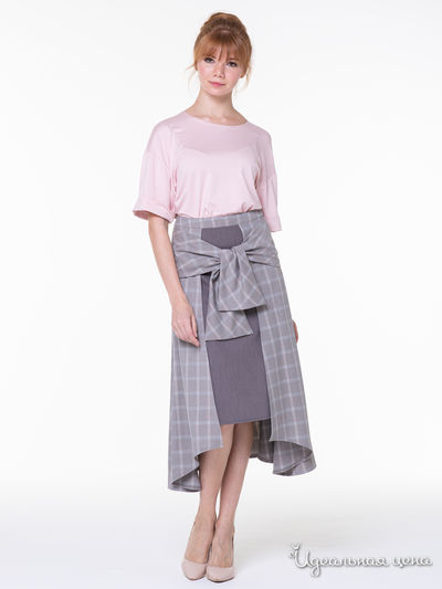 Юбка Adzhedo, цвет бежевый