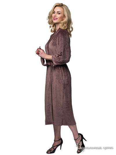 Халат Lelio, цвет коричневый