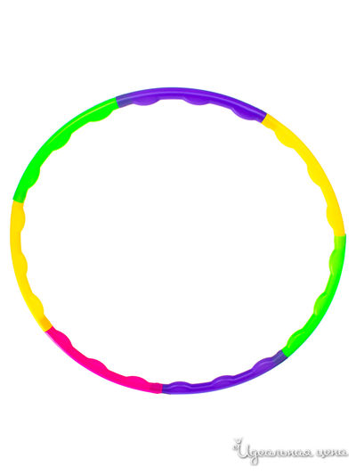 Обруч разборный, диаметр 55 см Bradex, цвет мультиколор