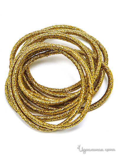 Набор резинок для волос, 10 шт Bradex, цвет золотой