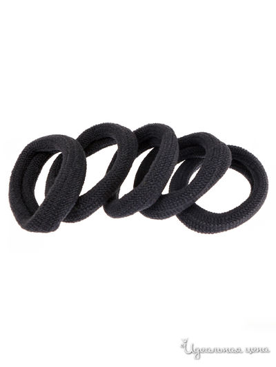 Набор резинок для волос, 5 шт Bradex, цвет серый