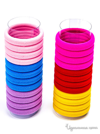 Набор резинок для волос, 24 шт Bradex, цвет мультиколор