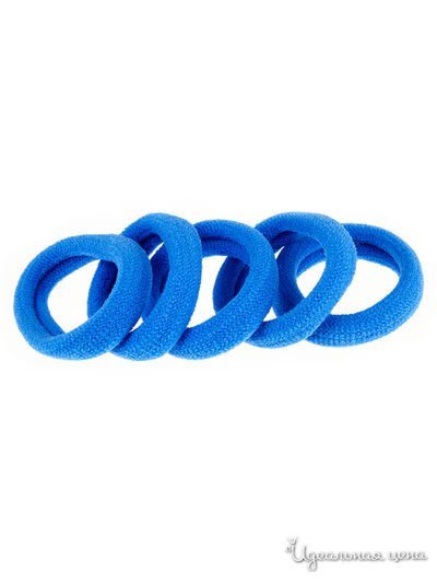 Набор резинок для волос, 5 шт Bradex, цвет синий