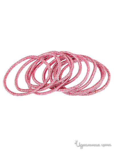 Набор резинок для волос, 10 шт Bradex, цвет розовый