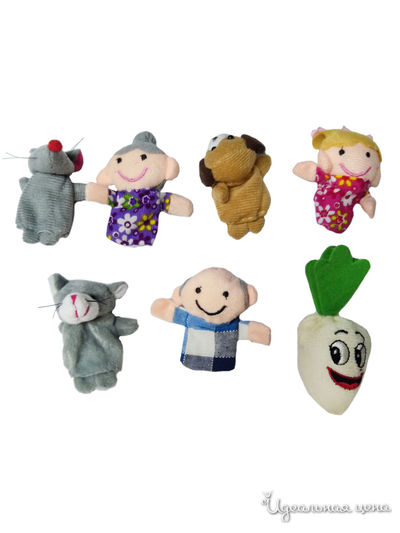 Детский пальчиковый кукольный театр «Репка» Bradex, цвет Мультиколор