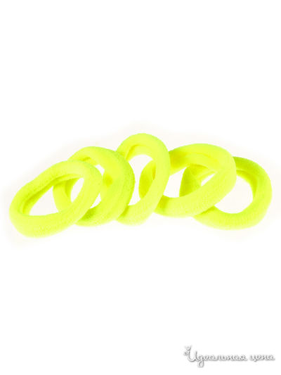 Набор резинок для волос, 5 шт Bradex, цвет желтый