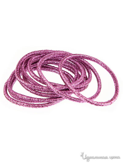 Набор резинок для волос, 10 шт Bradex, цвет фиолетовый