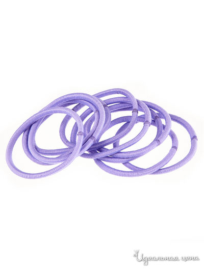 Набор резинок для волос, 10 шт Bradex, цвет фиолетовый