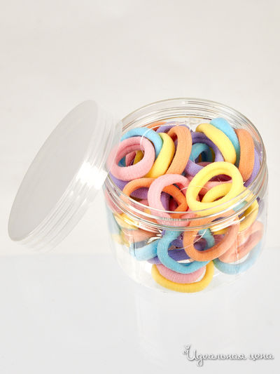 Набор резинок для волос, 50 шт Bradex, цвет мультиколор