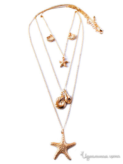 Колье Bradex, цвет золотой