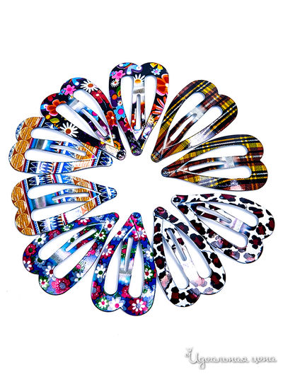 Набор заколок для волос, 10 шт Bradex, цвет мультиколор