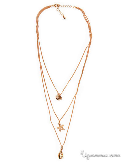 Колье Bradex, цвет золотой