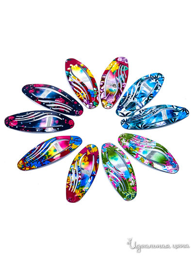 Набор заколок для волос, 10 шт Bradex, цвет мультиколор