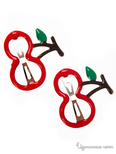 Набор заколок для волос, 2 шт Bradex, цвет красный