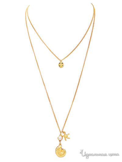 Колье Bradex, цвет золотой