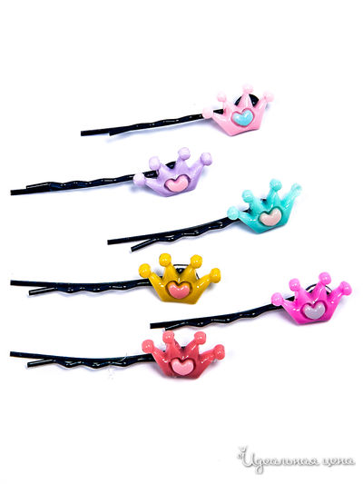 Набор заколок для волос, 6 шт Bradex, цвет мультиколор