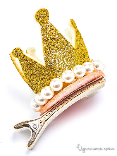 Заколка зажим Bradex, цвет золотой