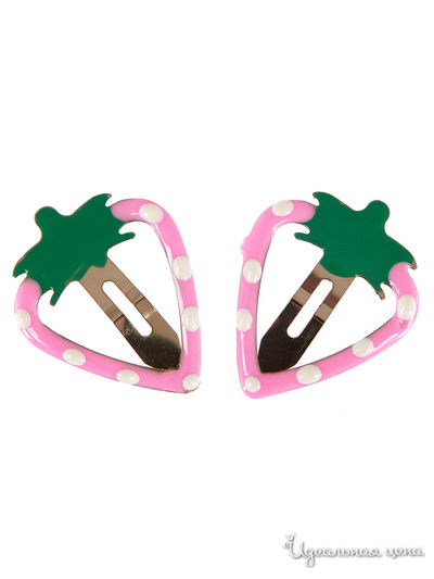 Набор заколок для волос, 2 шт Bradex, цвет розовый