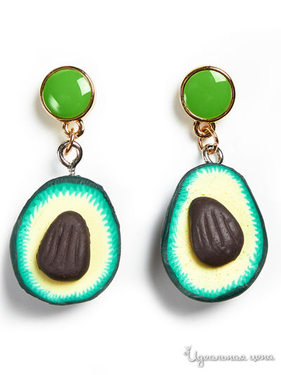 Серьги Bradex, цвет зеленый