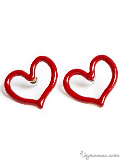 Серьги Bradex, цвет красный