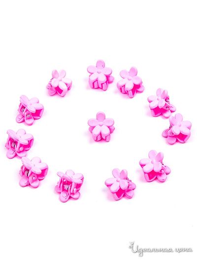 Набор заколок для волос, 12 шт Bradex, цвет розовый