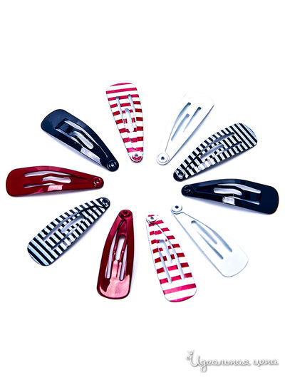 Набор мини заколок для волос, 10 шт Bradex, цвет мультиколор