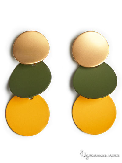 Серьги Bradex, цвет зеленый