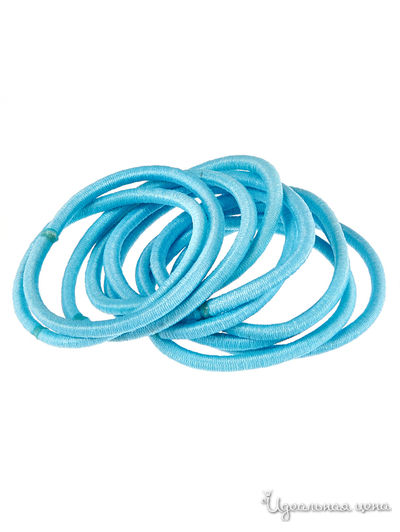 Набор резинок для волос, 10 шт Bradex, цвет голубой