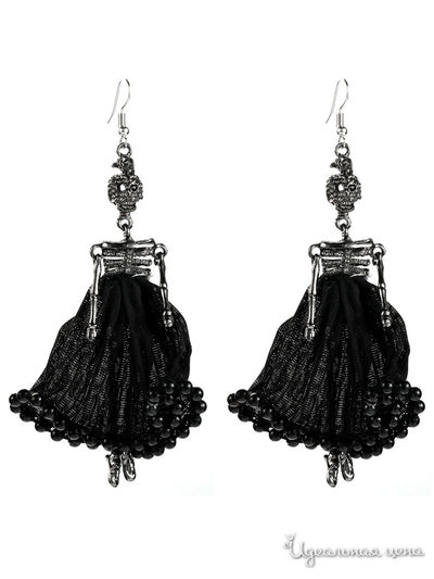 Серьги Bradex, цвет черный