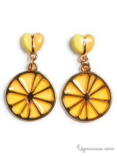 Серьги Bradex, цвет желтый