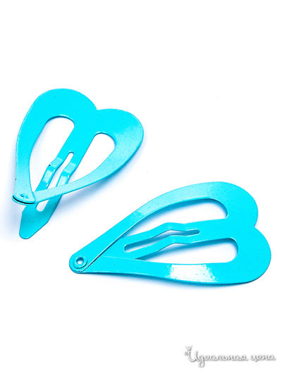 Набор мини заколок для волос, 2 шт Bradex, цвет голубой