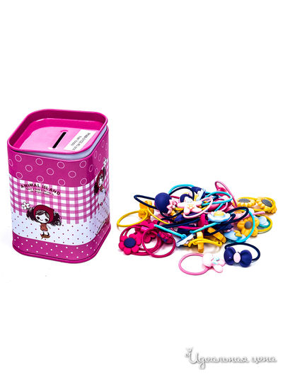 Набор резинок для волос, 40 шт Bradex, цвет мультиколор