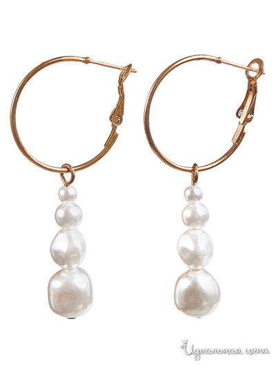 Серьги Bradex, цвет белый