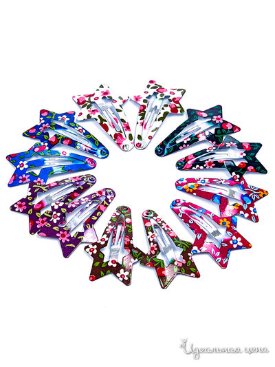 Набор заколок для волос, 10 шт Bradex, цвет мультиколор