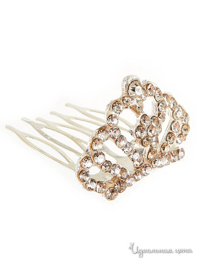 Заколка мини гребень Bradex, цвет серебряный