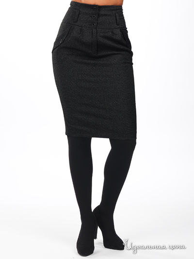 Юбка Mari-Line, цвет цвет черно-серый