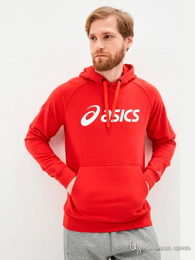 Толстовка ASICS, цвет красный