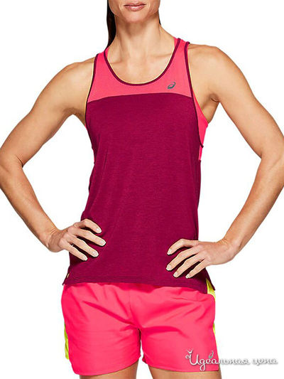 Майка ASICS, цвет розовый