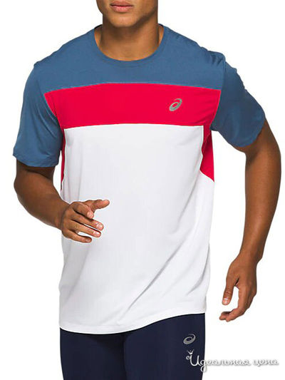 Футболка ASICS, цвет мультиколор