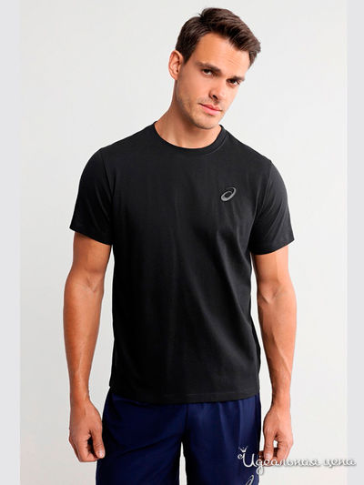 Футболка ASICS, цвет черный