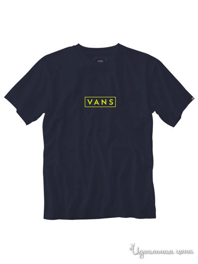 Футболка Vans, цвет синий
