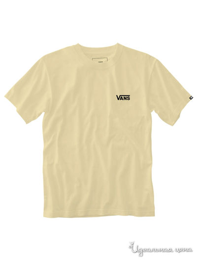 Футболка Vans, цвет бежевый