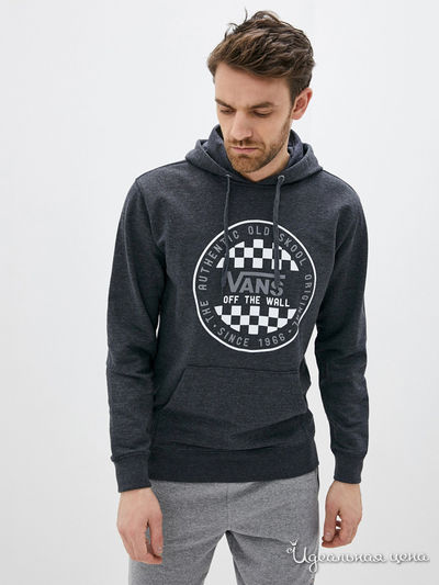 Толстовка Vans, цвет серый