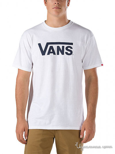 Футболка Vans, цвет белый