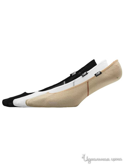 Носки, 3 пары New Balance, цвет мультиколор