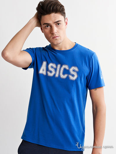 Футболка ASICS, цвет синий
