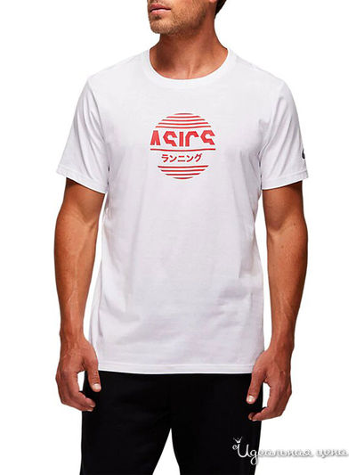 Футболка ASICS, цвет белый